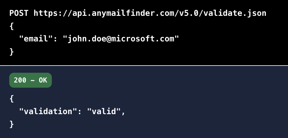 Email Verifier API