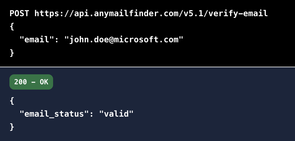 Email Verifier API