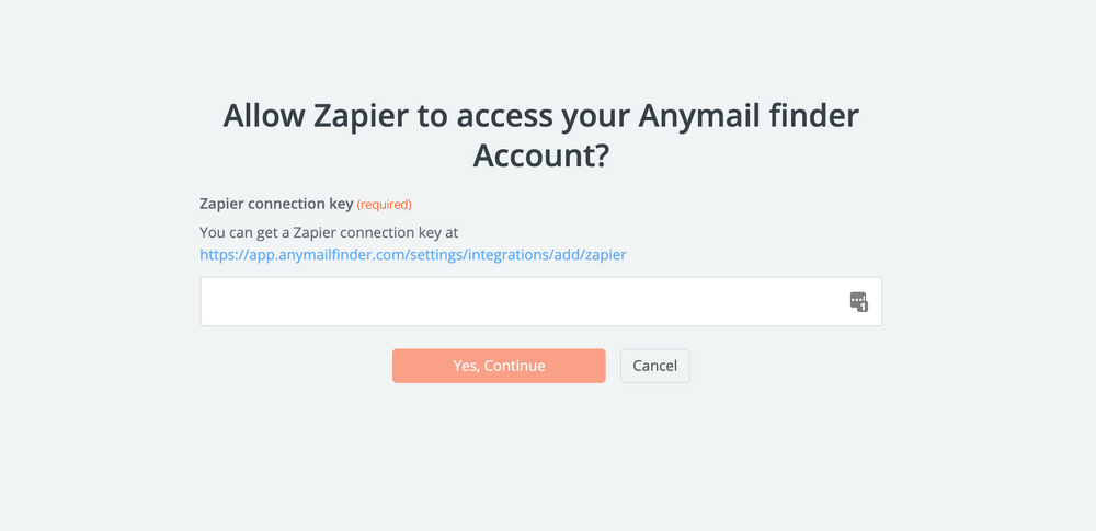 AMF allow Zapier