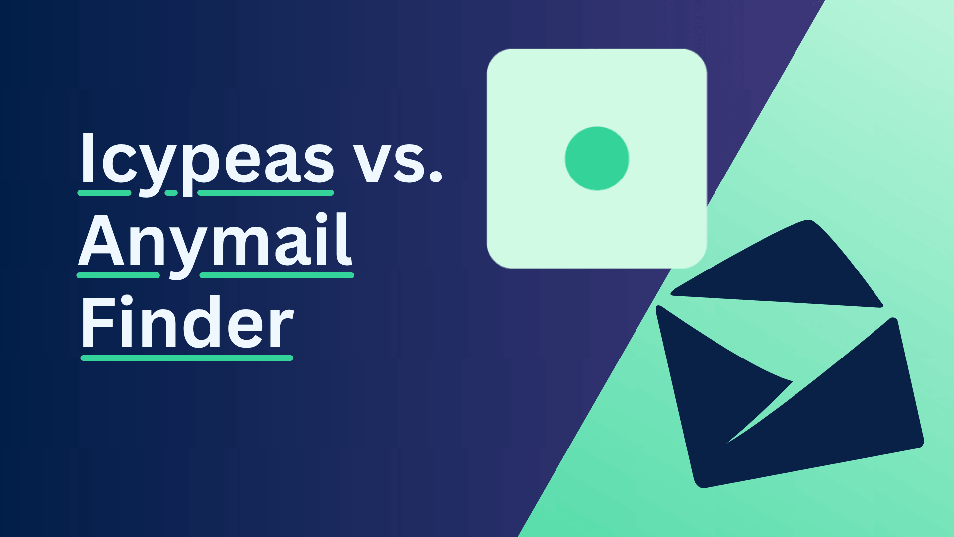 Icypeas vs. Anymail Finder: "Clean" Data Shouldn't Cost You 66% of Your Market