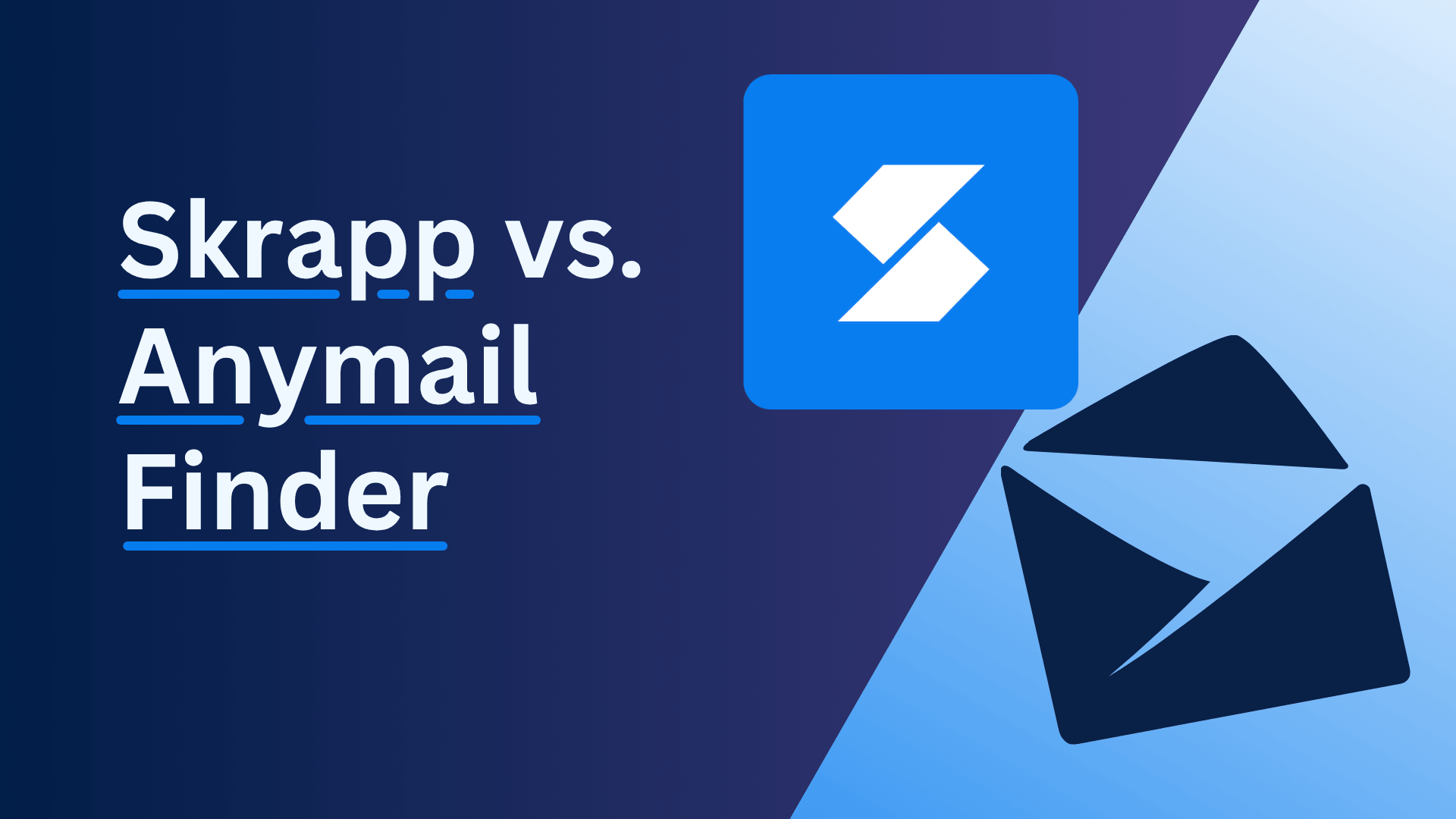 Skrapp vs Anymail Finder: LinkedIn Email Extraction vs Campaign-Ready Data